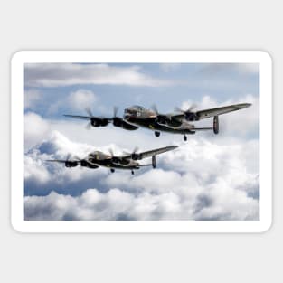 Flying Lancasters Sticker